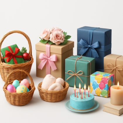 Cesti, cofanetti e confezioni regalo